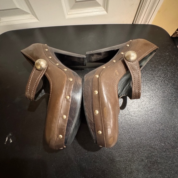 Coach brown Colene Mary Jane Heels with stud detail size 8 main image 10